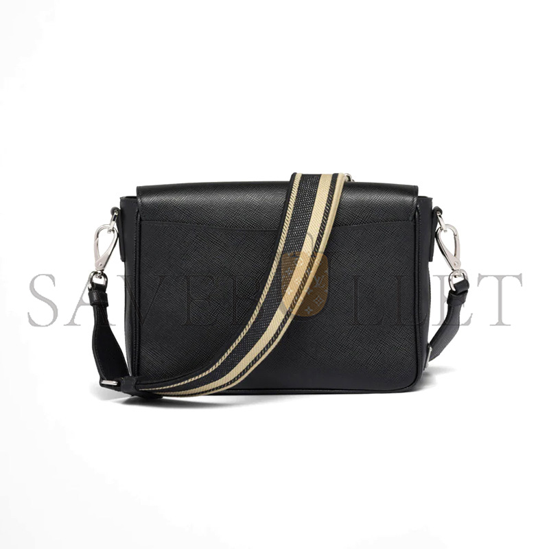 PRADA SAFFIANO LEATHER SHOULDER BAG 2VD046 (26*18*6.5cm)